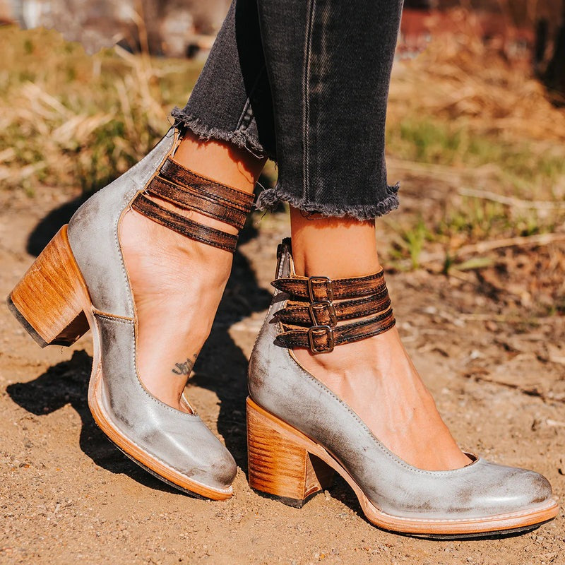 Echoarchiv | Orthopädische Sandalen mit Absatz Stil
