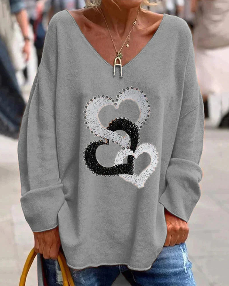 Bequemer und modischer Pullover