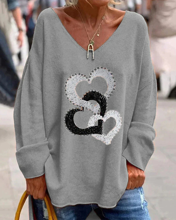 Bequemer und modischer Pullover