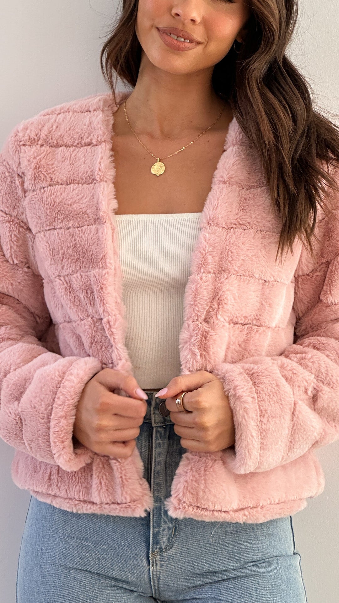 Echoarchiv | Luxus Damen Crop Jacke