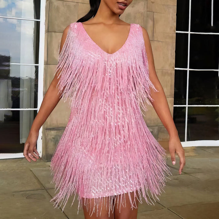 Echoarchiv | Wickelkleid für Damen mit V-Ausschnitt