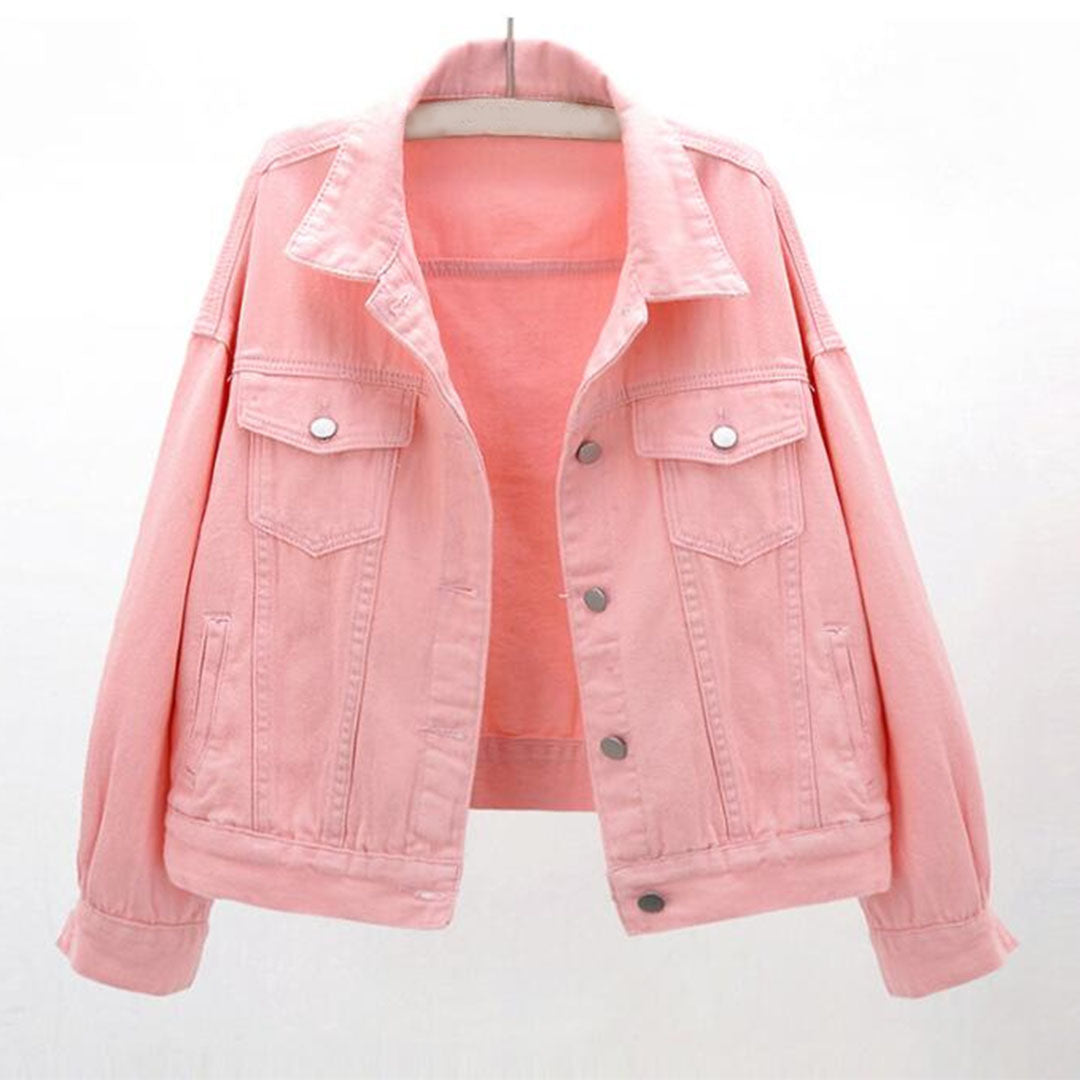 Echoarchiv | Lässige Denimjacke Baumwolle Klassisch und Zeitlos