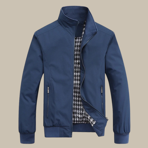 Echoarchiv - Stilvolle Casual Herbst WindbrEchoarchivker mit Kragen für Männer