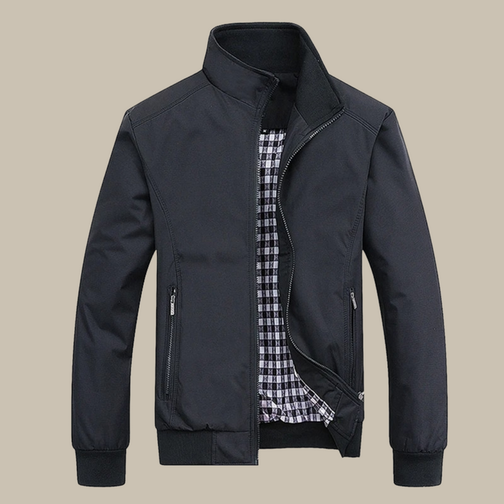 Echoarchiv - Stilvolle Casual Herbst WindbrEchoarchivker mit Kragen für Männer