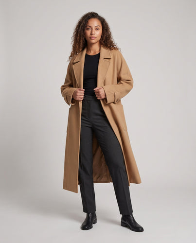 Damen Oversize-Mantel mit weiter A-Linien-Silhouette Echo Archiv