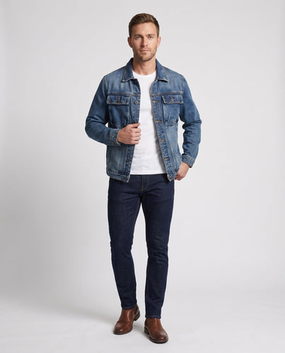 Herren Cargo-Denimhose mit verstärkten Kniepartien, Mehrfach-Taschen und Relaxed-Silhouette Echo Archiv