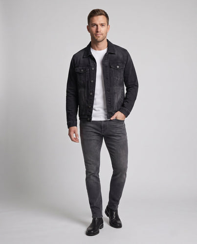 Herren Relaxed-Denimjacke mit leichter Stretchmischung und Brusttaschen Echo Archiv