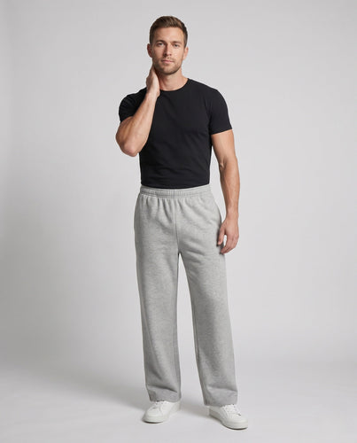 Unisex Extraweite Sweathose im Palazzo‑Cut mit elastischem Komfortbund Echo Archiv