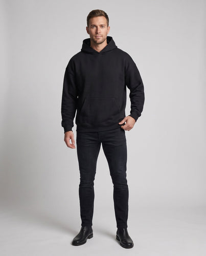 Herren Oversize Kapuzenpullover und Jogginghose Set Echo Archiv