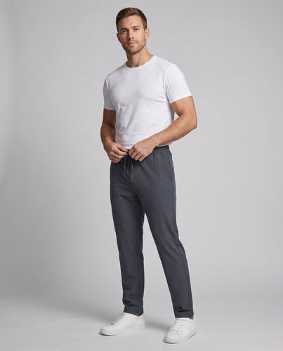 Herren Isolierte Thermo-Jogginghose mit wärmender Daunenimitatfüllung und Kordelbund Echo Archiv
