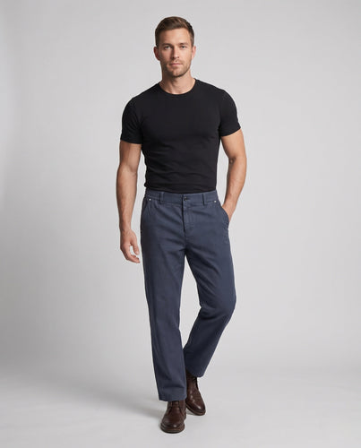 Herren Weitgeschnittene Casual-Hose Echo Archiv