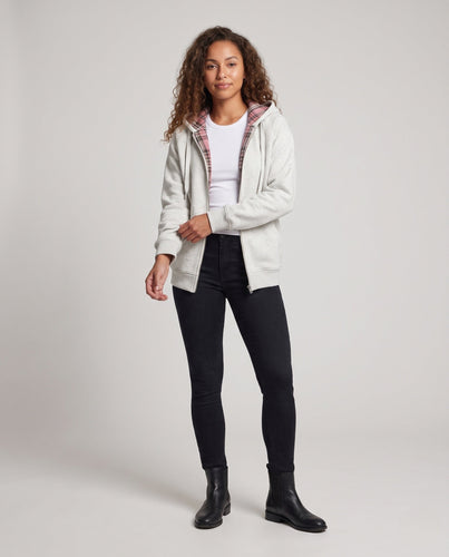Damen Bequeme und lässige Kapuzenjacke Echo Archiv