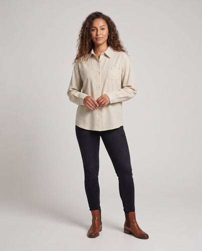 Damen Elegante und lässige Bluse aus leichtem Material Echo Archiv