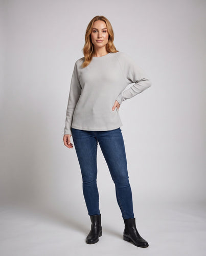 Damen Modisches und funktionales Sweatshirt mit strukturiertem Design Echo Archiv