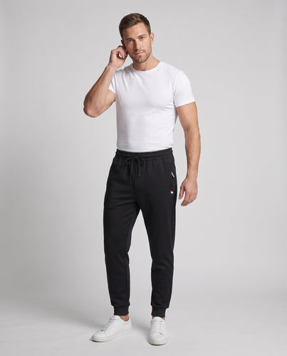 Herren Sportliche Joggerhose mit Reißverschlusstasche, elastischem Bund und geripptem Saum Echoarchiv