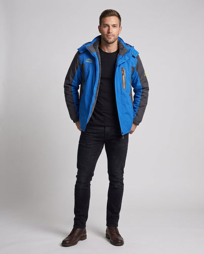 Herren wasserabweisender Softshellparka mit Teddyfleece Innenfutter und abnehmbarer Kapuze Echoarchiv