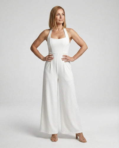 Jumpsuit Damen mit Neckholder