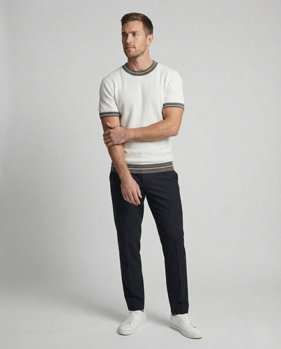 Freizeitkleidung Herren Feinstrick Shirt