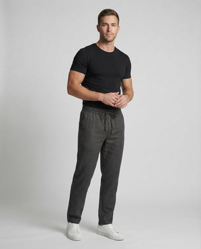 Herren Leinenhose Freizeit
