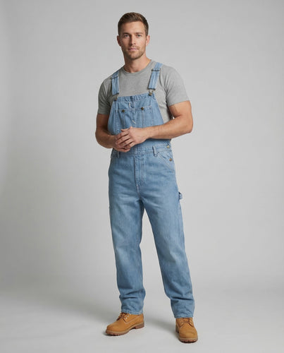Herren Latzhose Denim WorkwEchoarchivr
