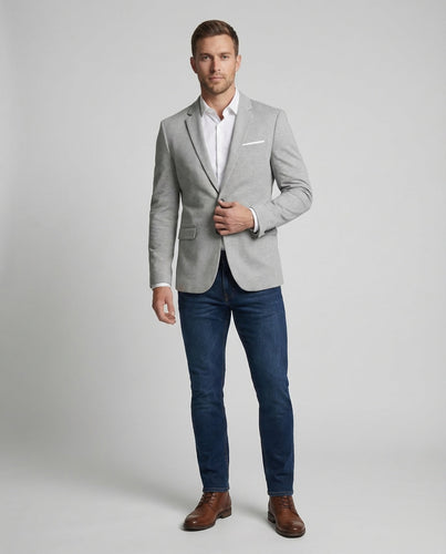 Herren Jerseyblazer Slim – Tianoro