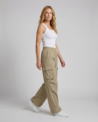 Damen WorkwEchoarchivr-Cargohose Kordeltaille