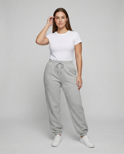 Damen Sportliche Kordelzug Sweat Jogginghose