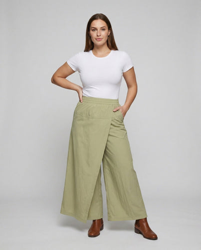 Frauen Feminine Seitenschlitz Jersey Maxi Wickelrock