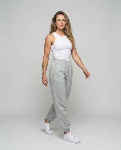 Damen Bequeme Plissee Sweat Lounge Sweatpants