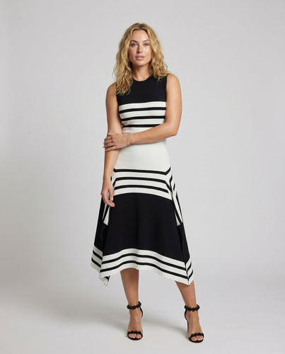 Damen Grafik Enges Korsett Gemischtes Chiffon Kleid
