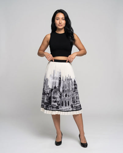 Damen modisches Crop-Top und gestuftes Maxikleid-Set
