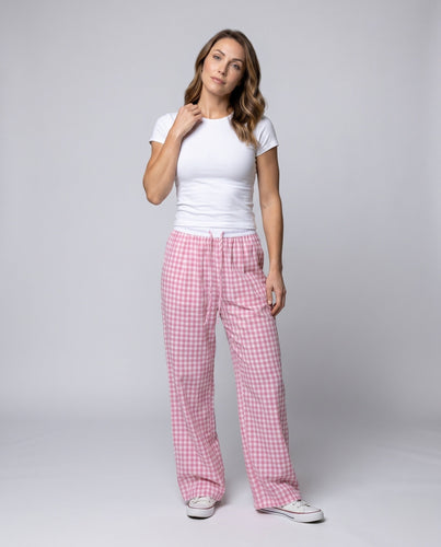 Damen Rock Chic Karotte mit kariertem Design