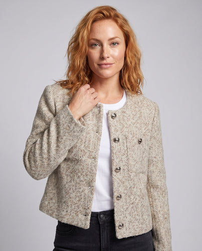 Damen elegante, kurze Strickjacke Echo Archiv