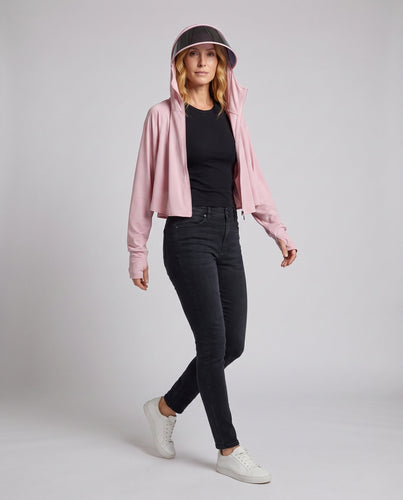 Damen Sportliche Kapuzenjacke mit Belüftung Echo Archiv