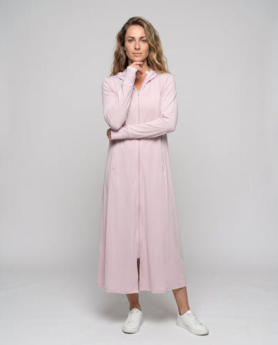 Damen Sportliches Kapuzenkleid Echo Archiv