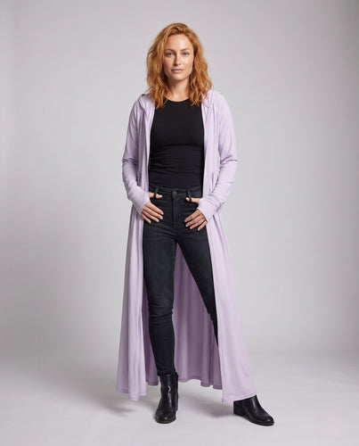 Damen UV-Schutz Maxi-Jacke mit Kapuze Echo Archiv
