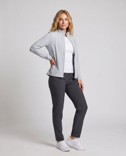 Damen atmungsaktive Freizeitjacke mit durchgehendem Reißverschluss Echo Archiv