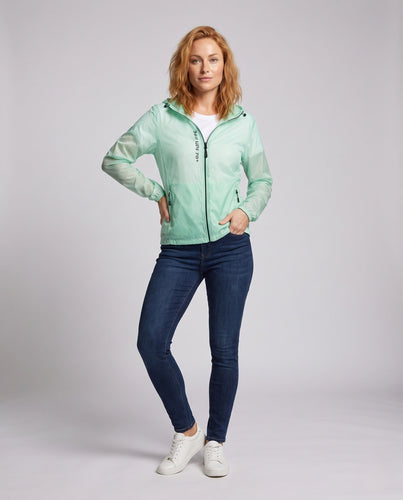Damen atmungsaktive UV-Schutzjacke mit verstellbarem Kapuzendesign Echo Archiv