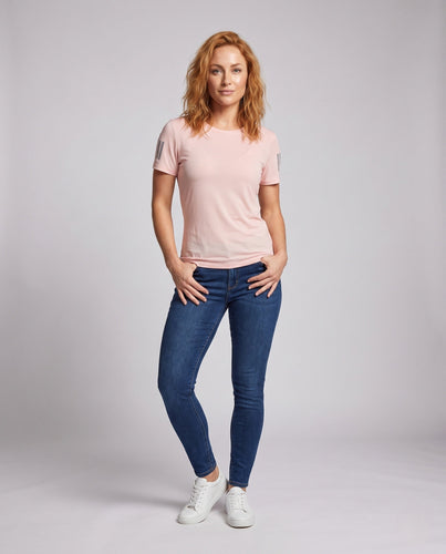 Damen atmungsaktives Laufshirt mit reflektierenden Details Echo Archiv