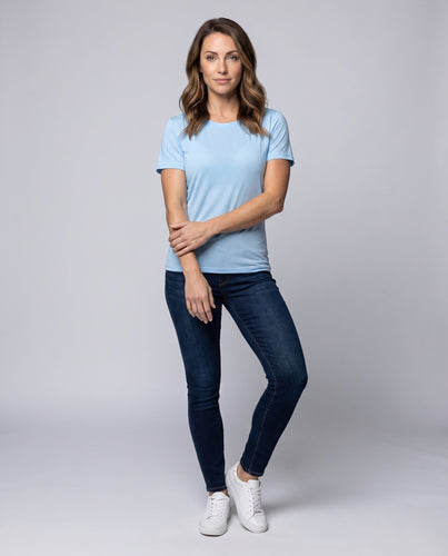 Damen atmungsaktives Trainingst-Shirt mit feuchtigkeitsableitenden Eigenschaften Echo Archiv