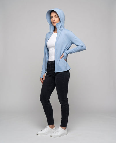 Damen ergonomische Sportjacke mit verbesserter Atmungsaktivität Echo Archiv