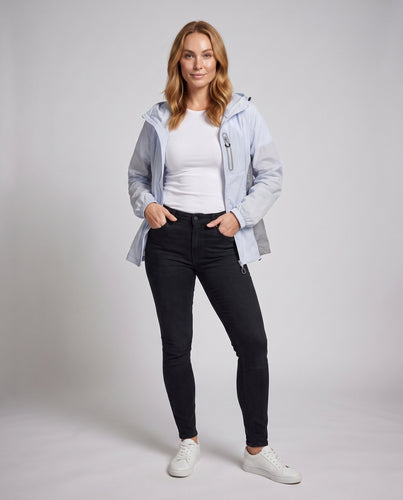 Damen Funktionsjacke mit winddichtem Design und praktischen Taschen Echo Archiv