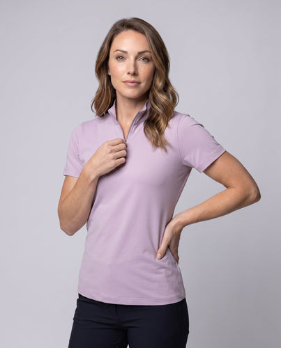 Damen Kurzarm Funktionsshirt mit innovativem Reißverschluss Echo Archiv