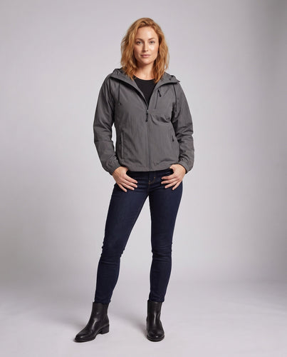 Damen leichte Funktionsjacke mit reflektierenden Elementen Echo Archiv