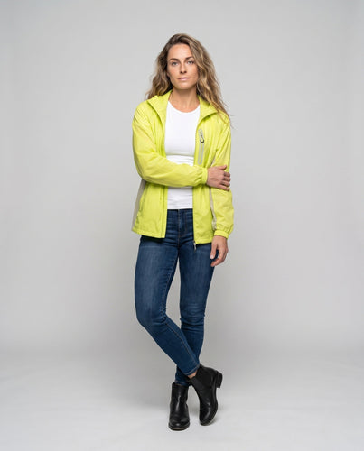 Damen leichte Netzjacke mit innovativem Windschutz Echo Archiv