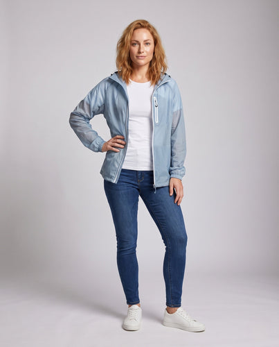 Damen leichte Windjacke mit multifunktionalen Einsätzen Echo Archiv