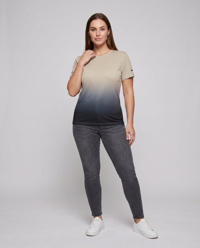 Damen Sportliches Kurzarmshirt mit modernem Design Echo Archiv