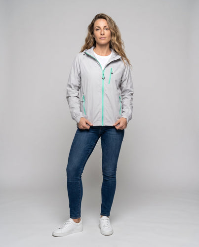Damen technische Windjacke mit UV-Schutz Echo Archiv