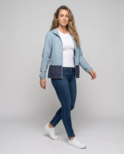 Damen ultraleichte Outdoor-Jacke mit atmungsaktiver Membran Echo Archiv