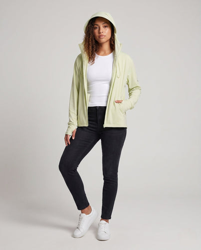 Damen UV-Schutz Outdoorjacke mit Kapuze Echo Archiv